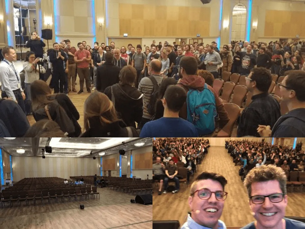 Rock Paper Scissors: Pictures from a game, the empty room and Wolfgang and me.