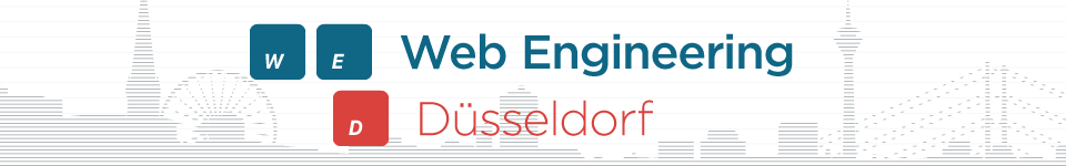 Web Engineering Düsseldorf Meetup Logo