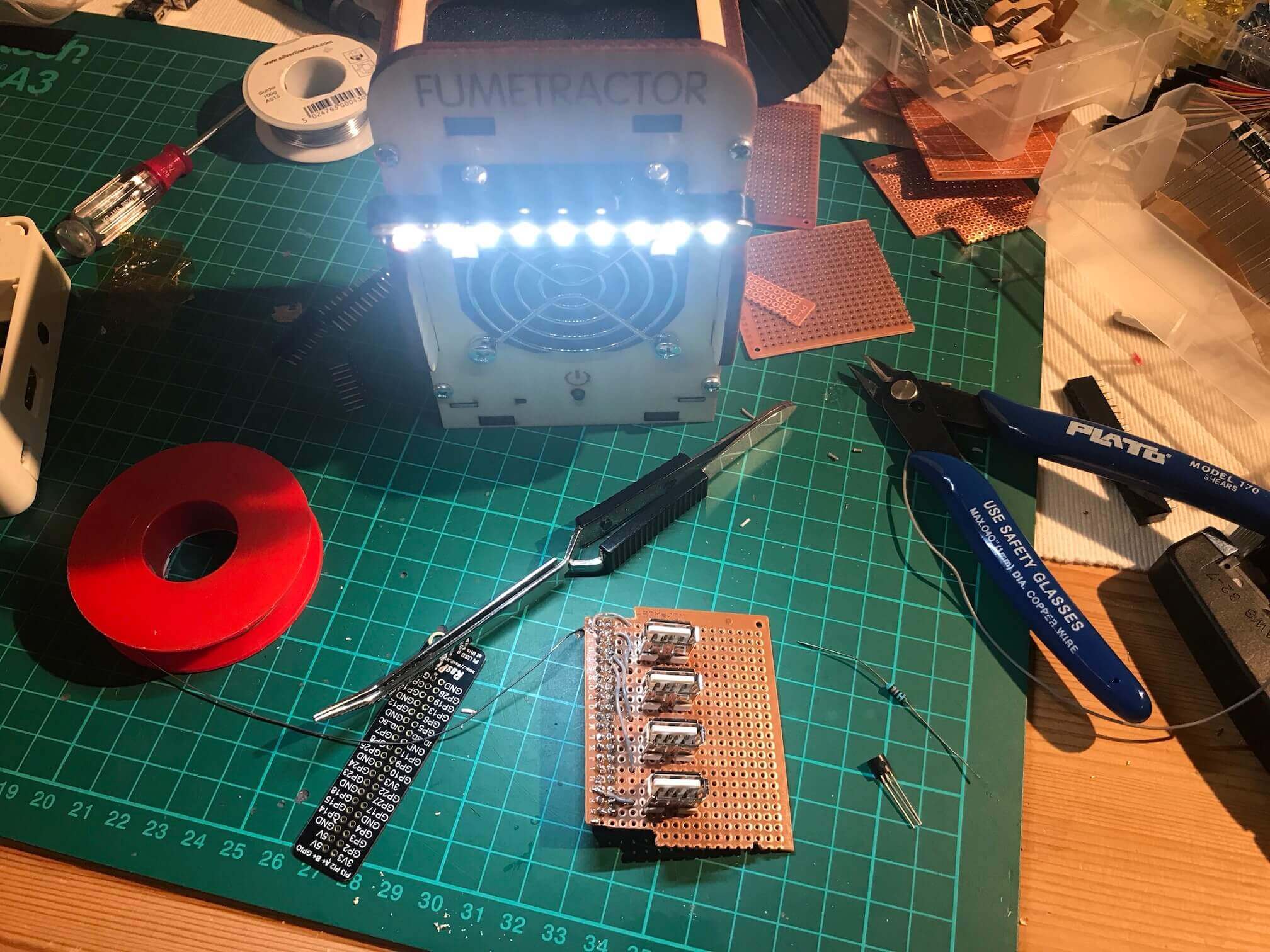 things with buzzers: Creating the custom printed circuit board.